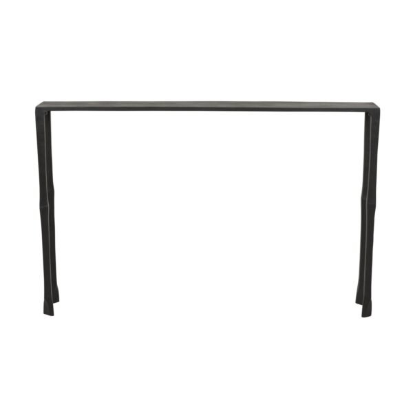 Amelie Hammered Metal Cons-Bk