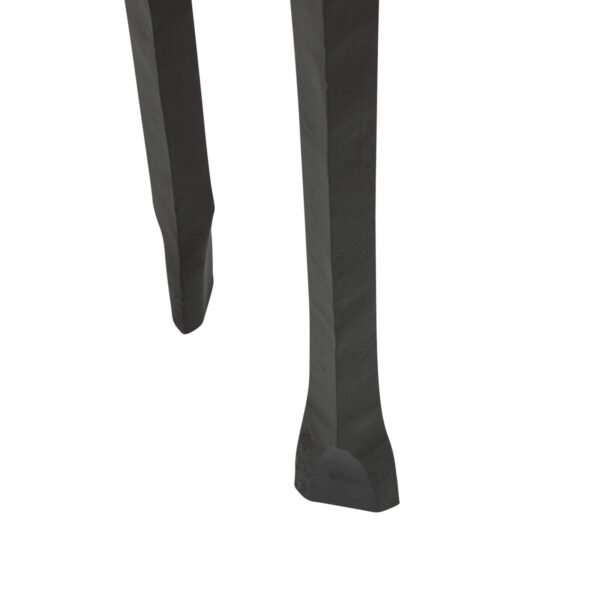 Amelie Hammered Metal Cons-Bk