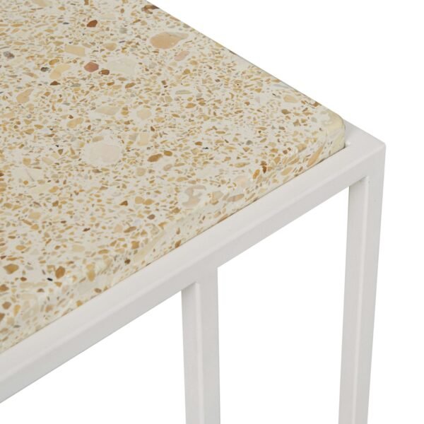 Bondi Console – White/Sand