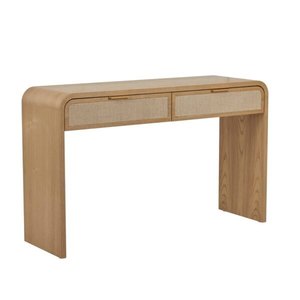 Chloe Arc Console-Natural Ash