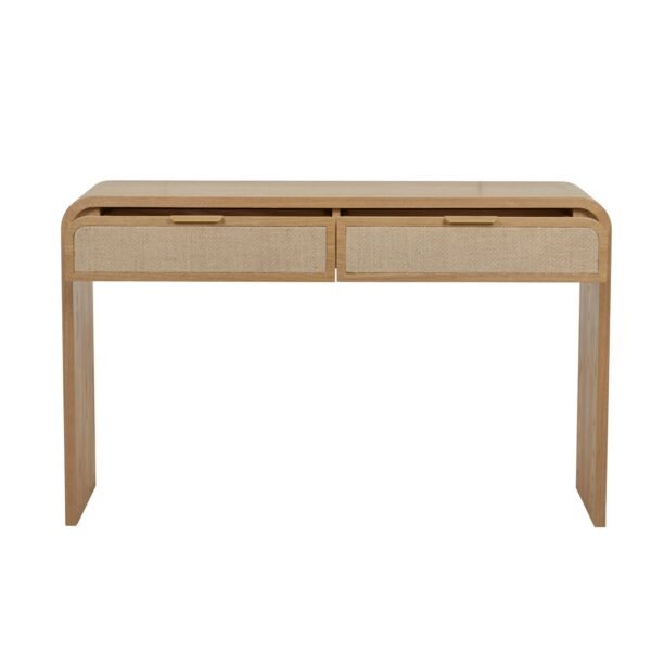 Chloe Arc Console-Natural Ash
