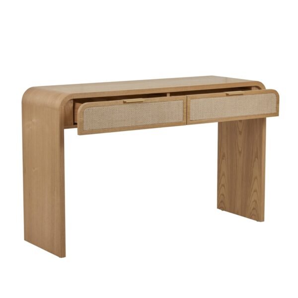 Chloe Arc Console-Natural Ash