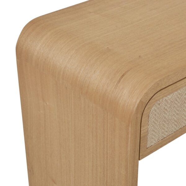 Chloe Arc Console-Natural Ash