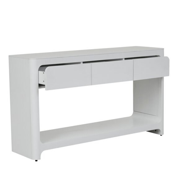 Heidi Console-WhiteGrn