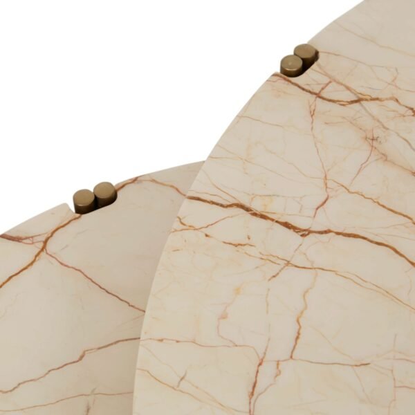 Atlas Etch Sq CoffTbl-White