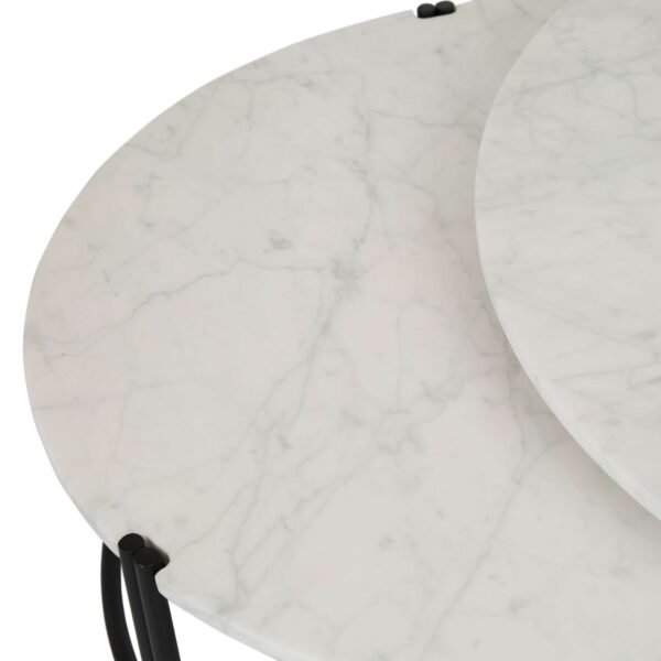Atlas Etch Sq CoffTbl-White