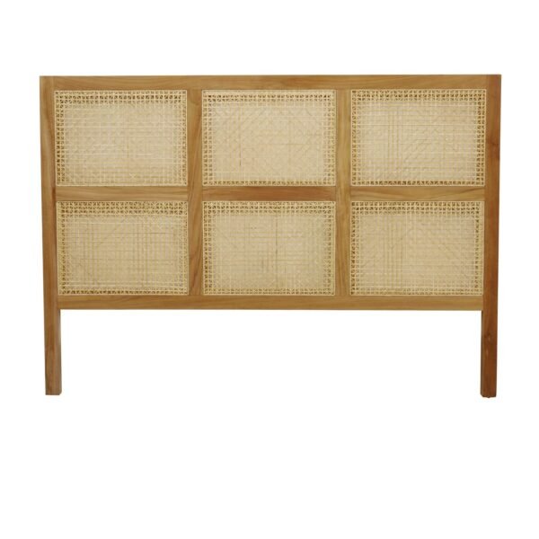 Willow Woven Bedhead-NatTeak