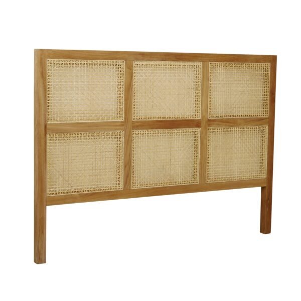 Willow Woven Bedhead-NatTeak