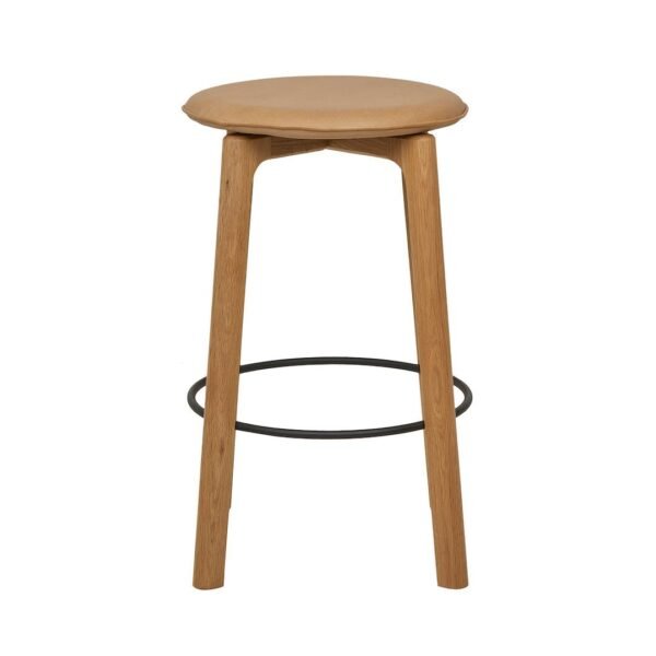 Sketch Glide Barstool-Cam/Oak