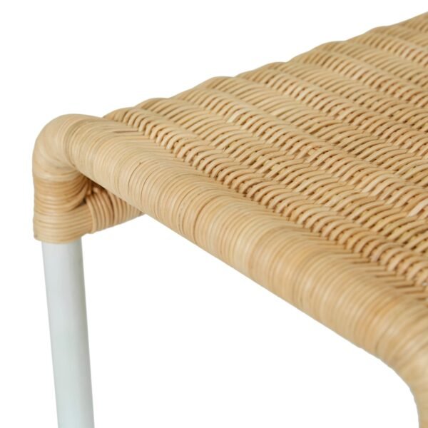 Weaver Loop Barstool-Nat/Wh