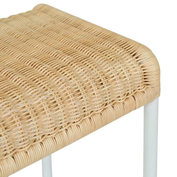 Weaver Loop Barstool-Nat/Wh