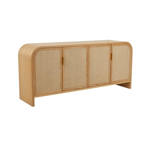 Chloe Arc Buffet – Natural Ash