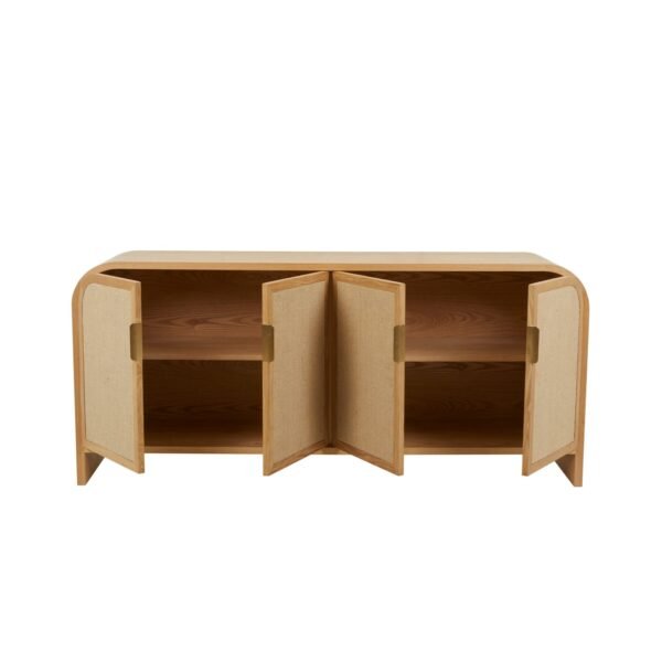 Chloe Arc Buffet – Natural Ash
