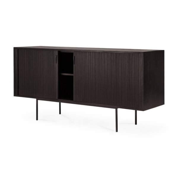 Ethnicraft Roller Max Buffet-Dark Brown Mahogany