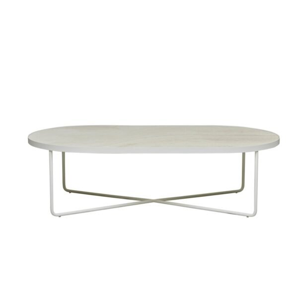 Elle Camilla Oval Coff Tb-NatTrv/Wh