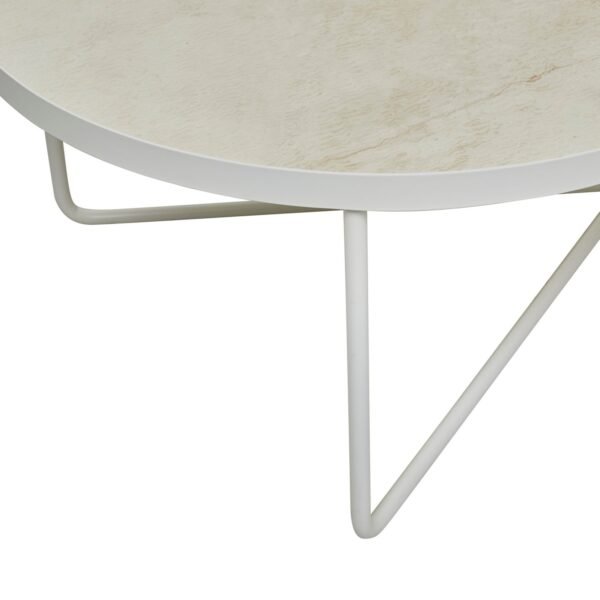 Elle Camilla Oval Coff Tb-NatTrv/Wh