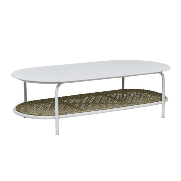Aperto Rounded CT-Wh/BeigeWeav