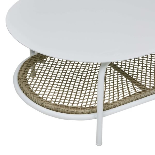 Aperto Rounded CT-Wh/BeigeWeav