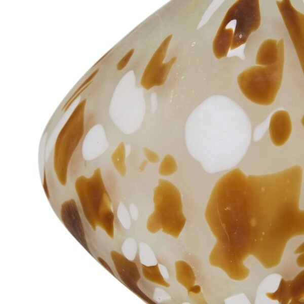 Boden Speckle Small Vase – Caramel/White