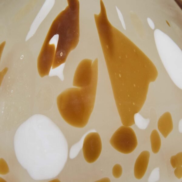 Boden Speckle Small Vase – Caramel/White