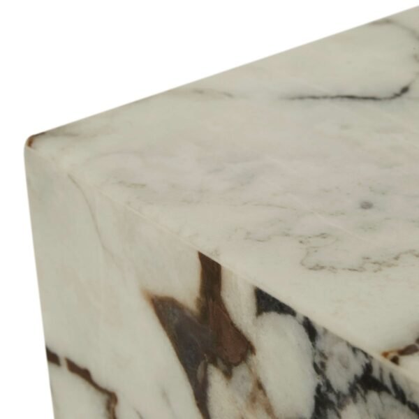 Elle Block Plinth-Matt Ocean