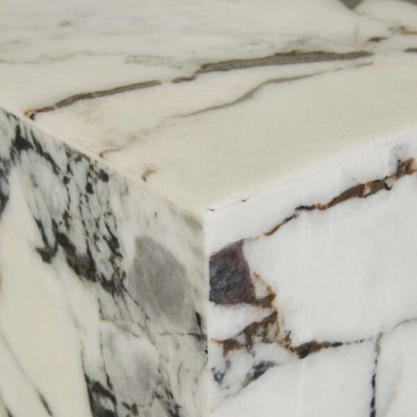 Elle Block Plinth-Matt Ocean