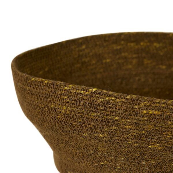 Lark Pedestal Bowl-Khaki