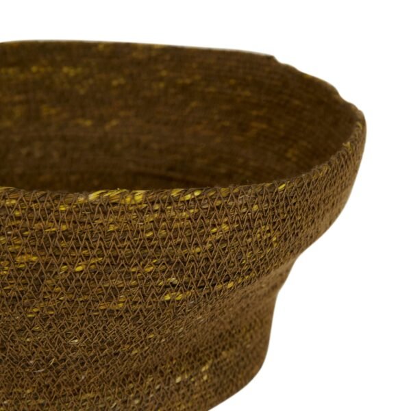 Lark Pedestal Bowl-Khaki
