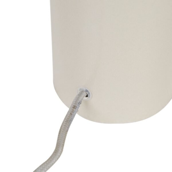 Easton Pillar Tbl Lmp-OystGy/Wh