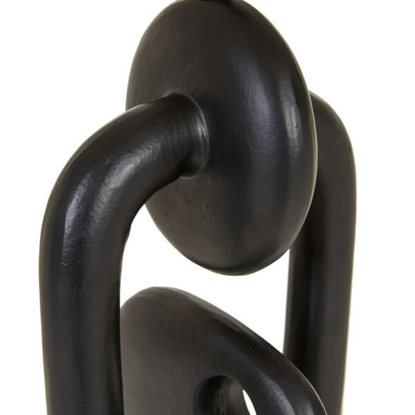 Emery Link Table Lamp – Black/Oat