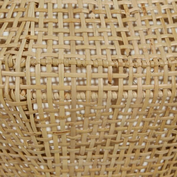 Geo Tall Woven Pendant-Natural