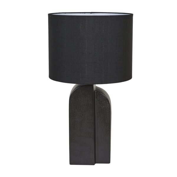 Lorne Geo Tbl Lamp-Black