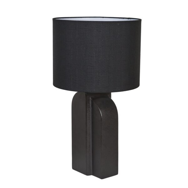 Lorne Geo Tbl Lamp-Black