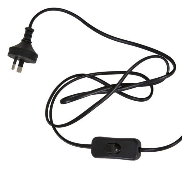 Lorne Geo Tbl Lamp-Black