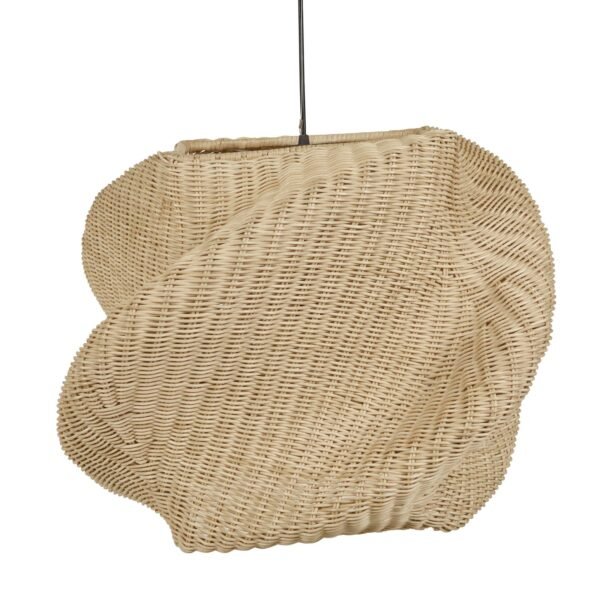 Twist Large Woven Pendant-Natu