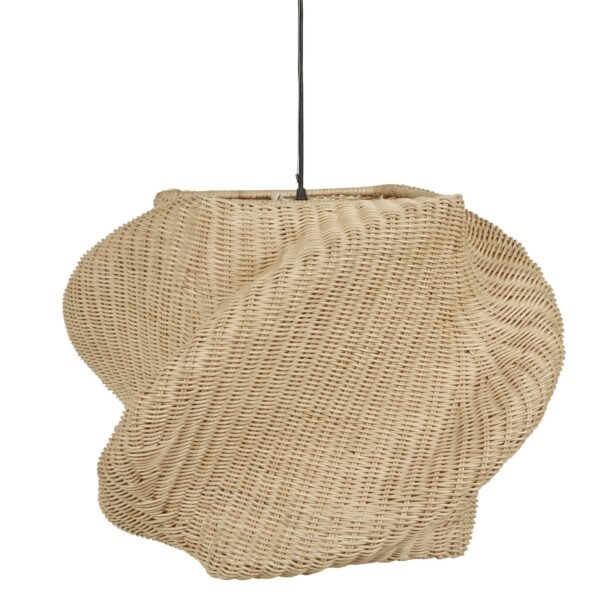 Twist Large Woven Pendant-Natu
