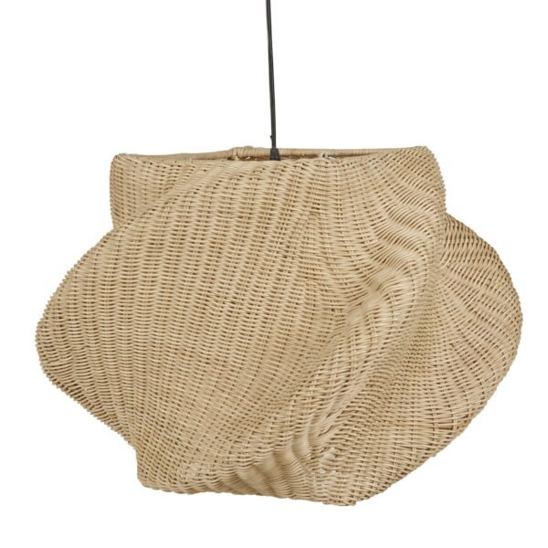 Twist Large Woven Pendant-Natu