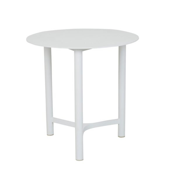 Tulum Rnd Side Table-White