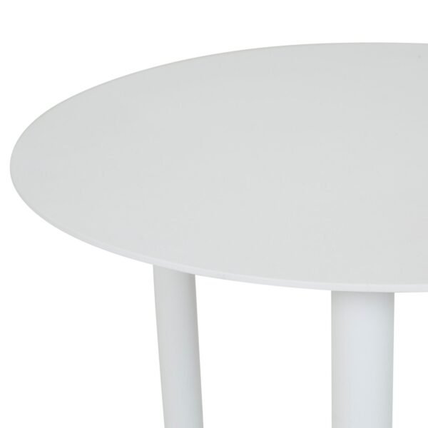 Tulum Rnd Side Table-White