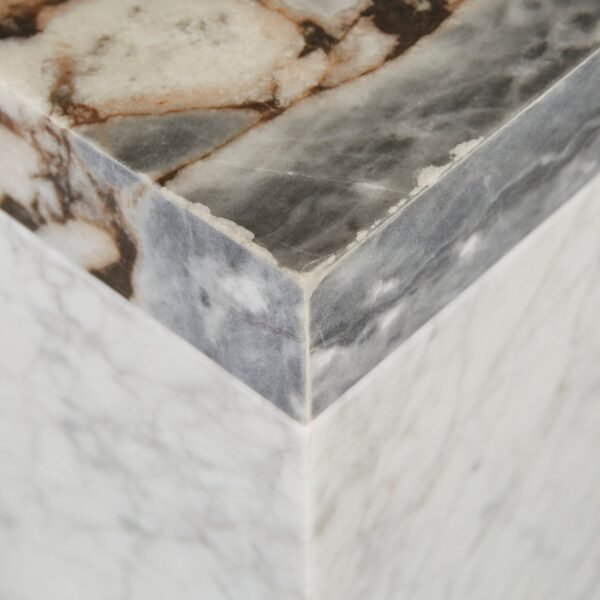 Atlas Vima SideTbl-Ocean/White