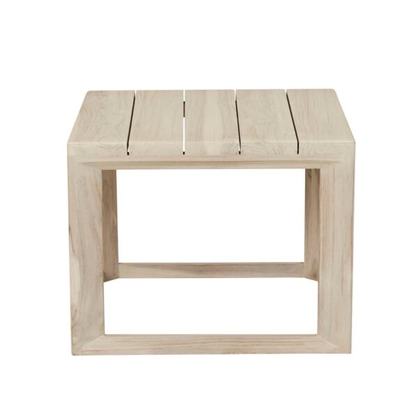 Montana Block Side Table-Aged Teak