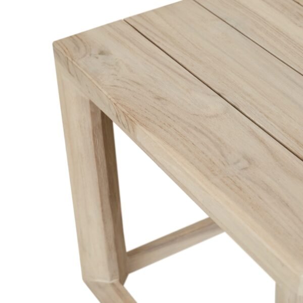 Montana Block Side Table-Aged Teak