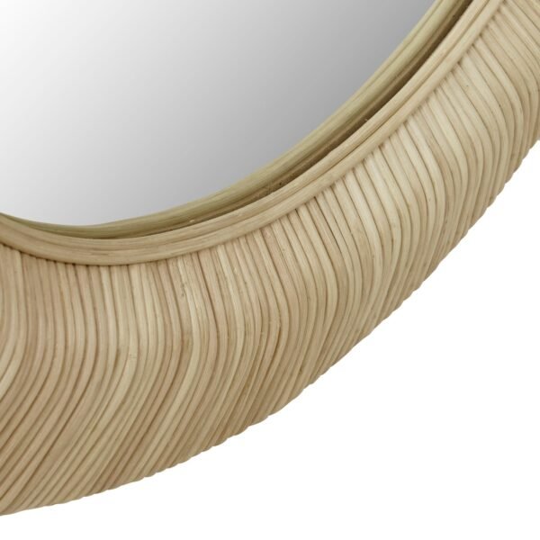 Alora Round Mirror – Natural