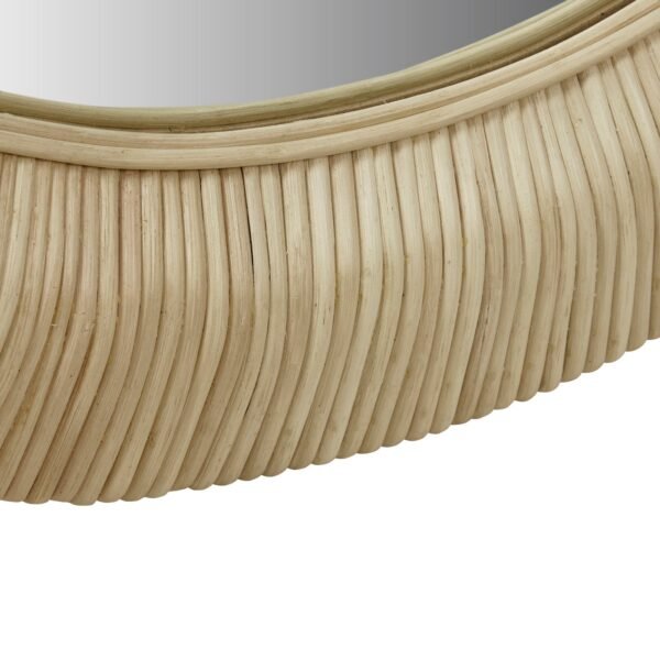 Alora Round Mirror – Natural