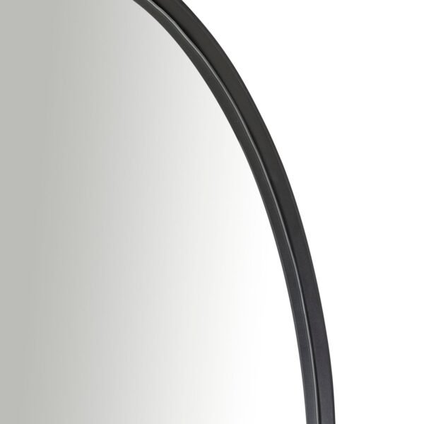 Elle Arch Floor Mirror – Black
