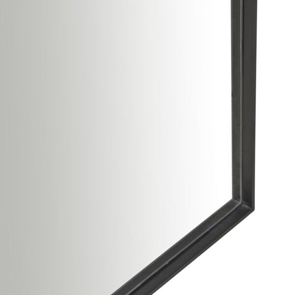 Elle Arch Floor Mirror – Black