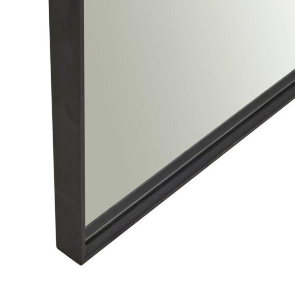 Elle Arch Floor Mirror – Black
