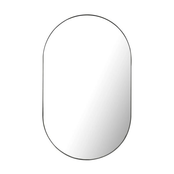 Elle Oval Mirror – Black