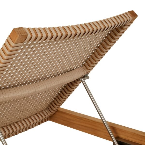 Hamptons Sunbed-Natural/Mist