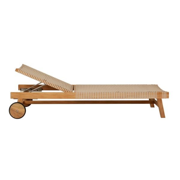 Hamptons Sunbed-Natural/Mist